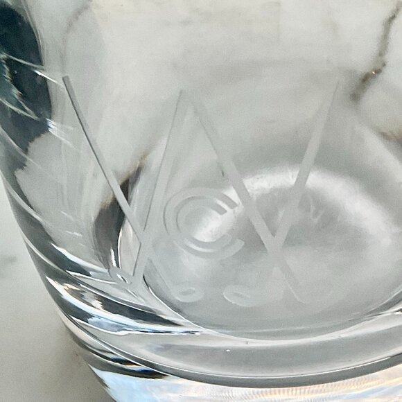 Crystal Oval Decanter & Stopper VINTAGE very heavy pristine - Picture 11 of 12